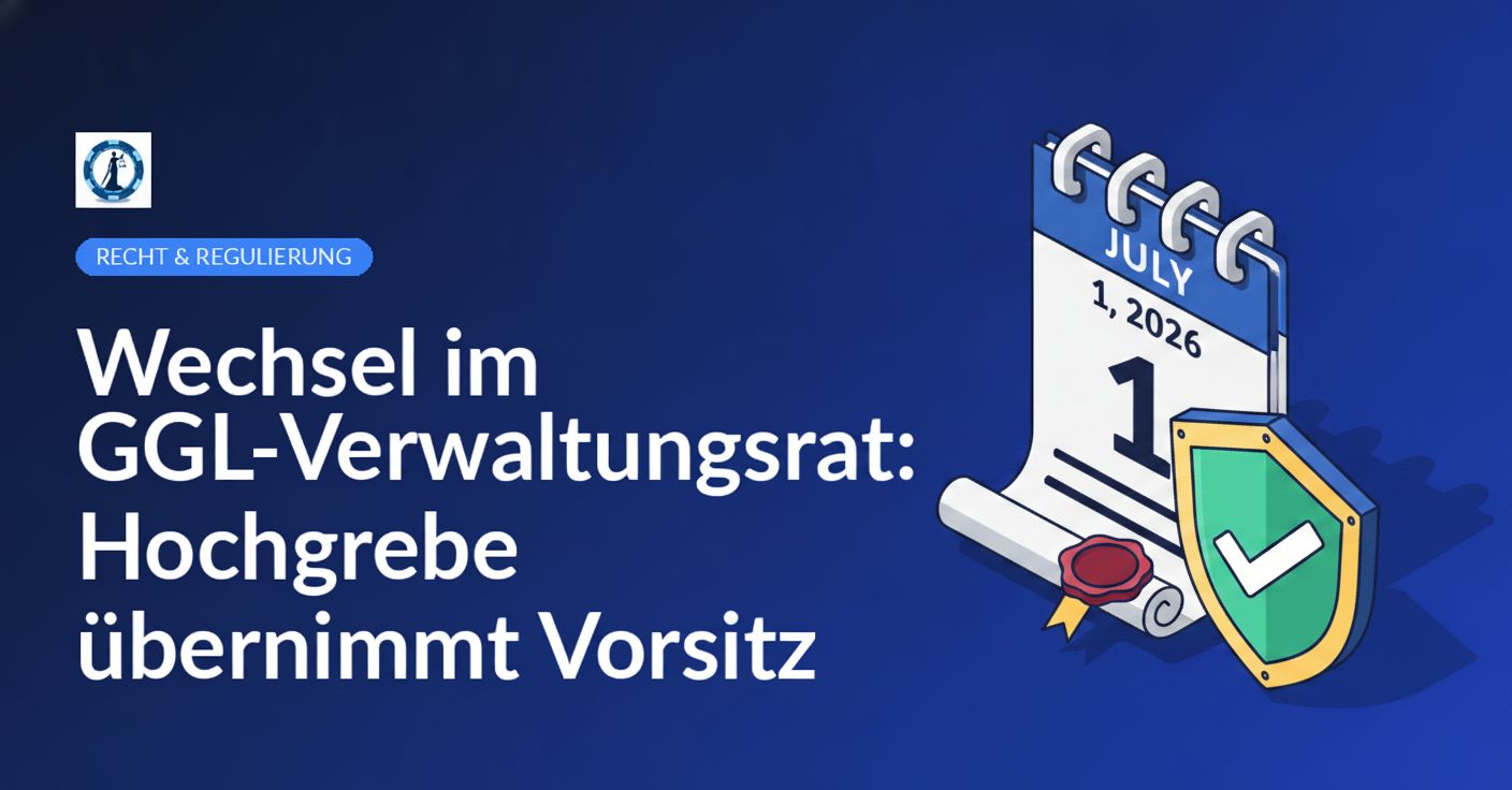 Kalenderseite 1. Juli 2026, versiegeltes Dokument und Schild mit weißem Häkchen vor blauem Hintergrund